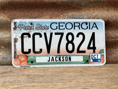 Ado オリジナルプレート　ジョージア Authentic Georgia License Plate License Plate Auto Tag