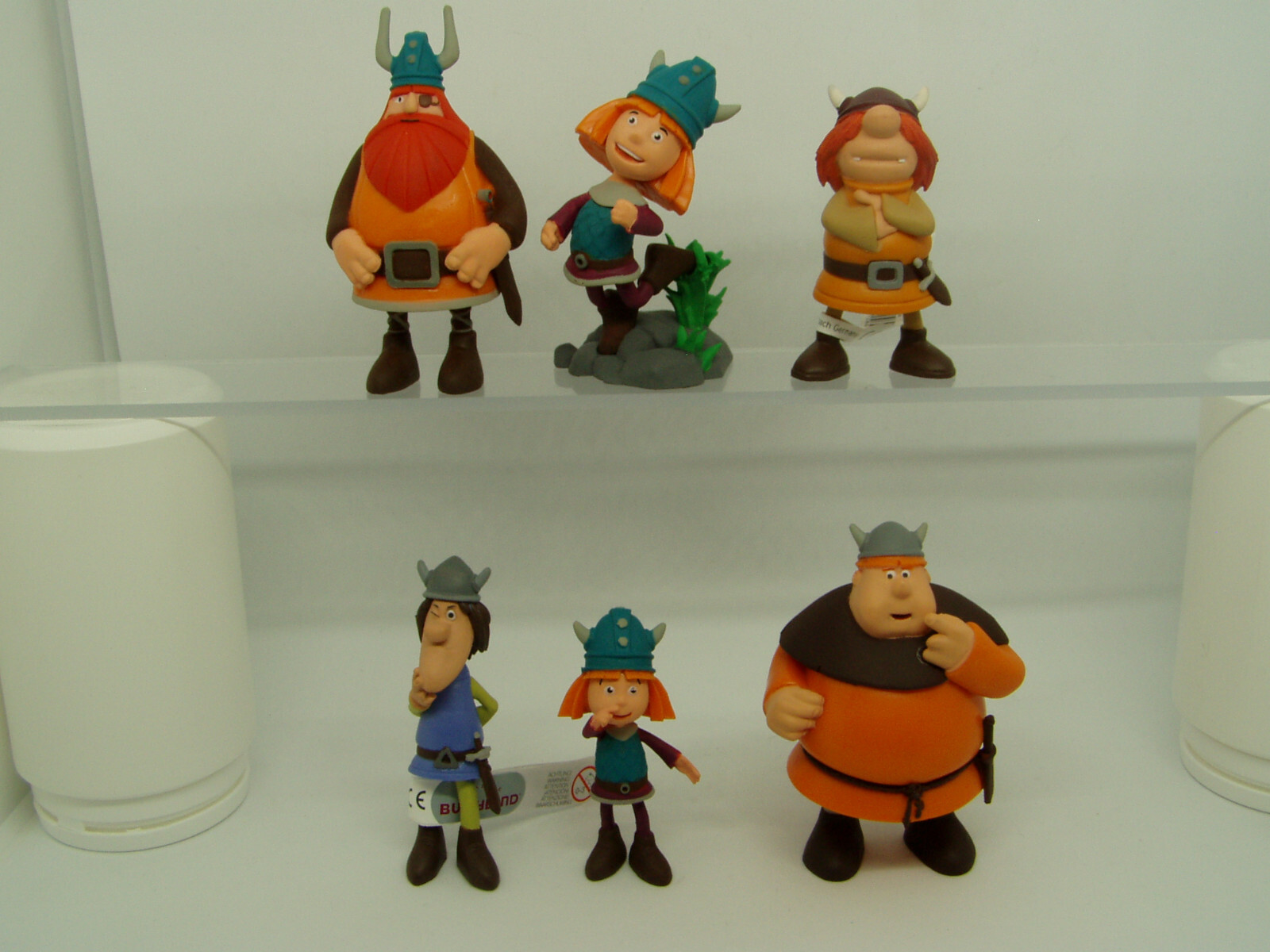 Wickie und die starken Männer = Faxe Halvar Snorre Tjure Bullyland Figur NEU