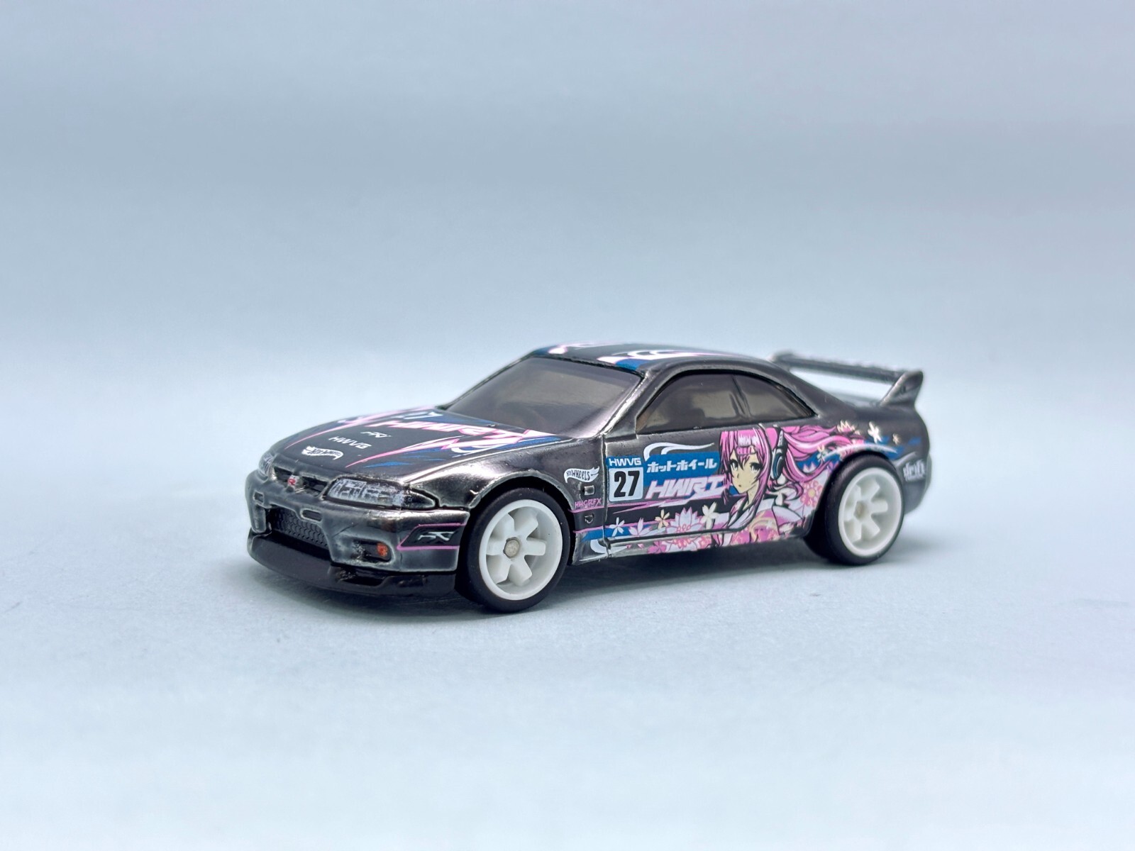 ホットウィール NFT Nissan R33 Hot Wheels Nissan GT-R LM 1995 BCNR33 Silver 1:43#15 HWT02