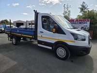 2019 ON 19 PLATE FORD TRANSIT 350 LWB DROPSIDE PICKUP 75K ULEZ FREE ZONE