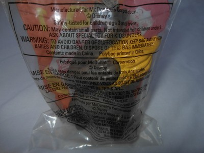 McDonald happy meal toy Disney's Baloo Jungle Book #1 1997