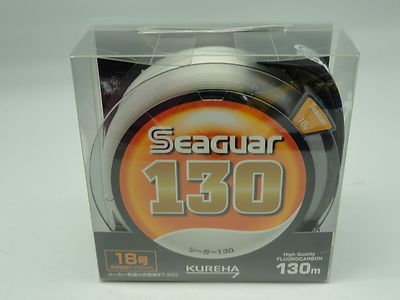 SEAGUAR 100% FLUOROCARBON Japan # 18 KUREHA LINE U.S 70 lb 130m/143yds new stock