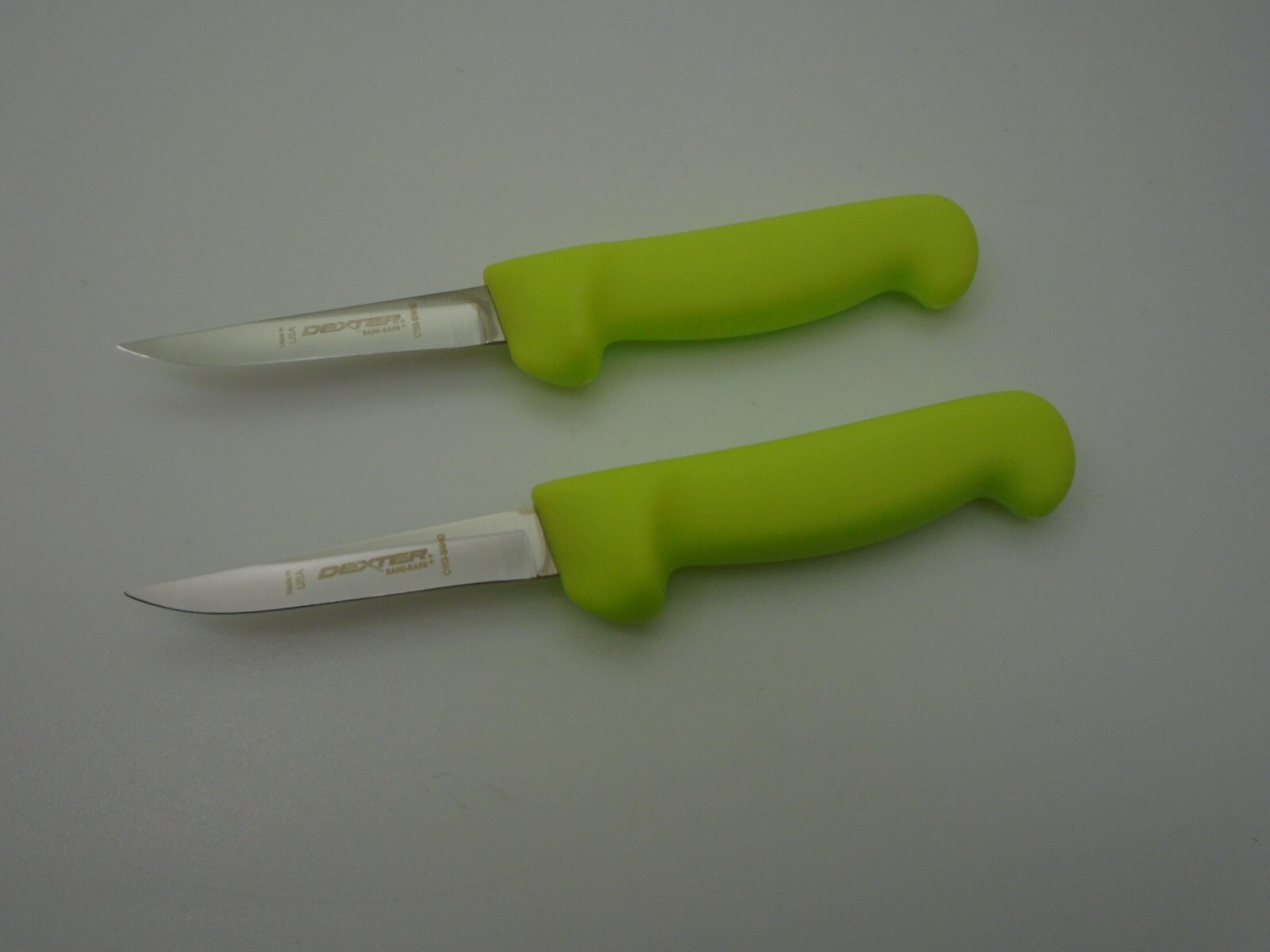 Dexter USA Set (2) Poultry Short Blade Boning Knives 3.75in Blades C153-3/4HG