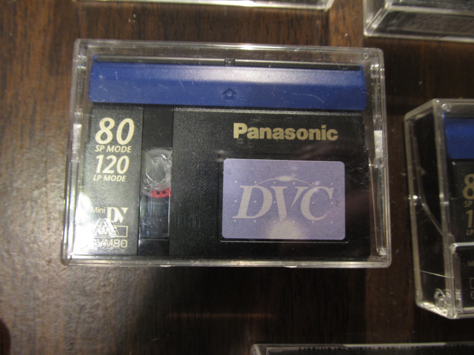 Lot Of 5 Panasonic DVC 80  Mini Dv Video Tapes