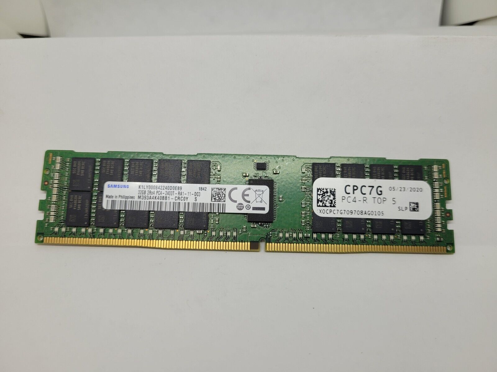 Dell PowerEdge R730 Samsung 1 x 32GB 2Rx4 PC4-2400T Server Dell PowerEdge R730 Samsung 1 x 32GB 2Rx4 PC4-2400T Server