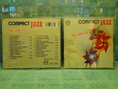 Compact Jazz The Sampler GERMANY IMPORT CD -EXTRA CDs SHIP FREE