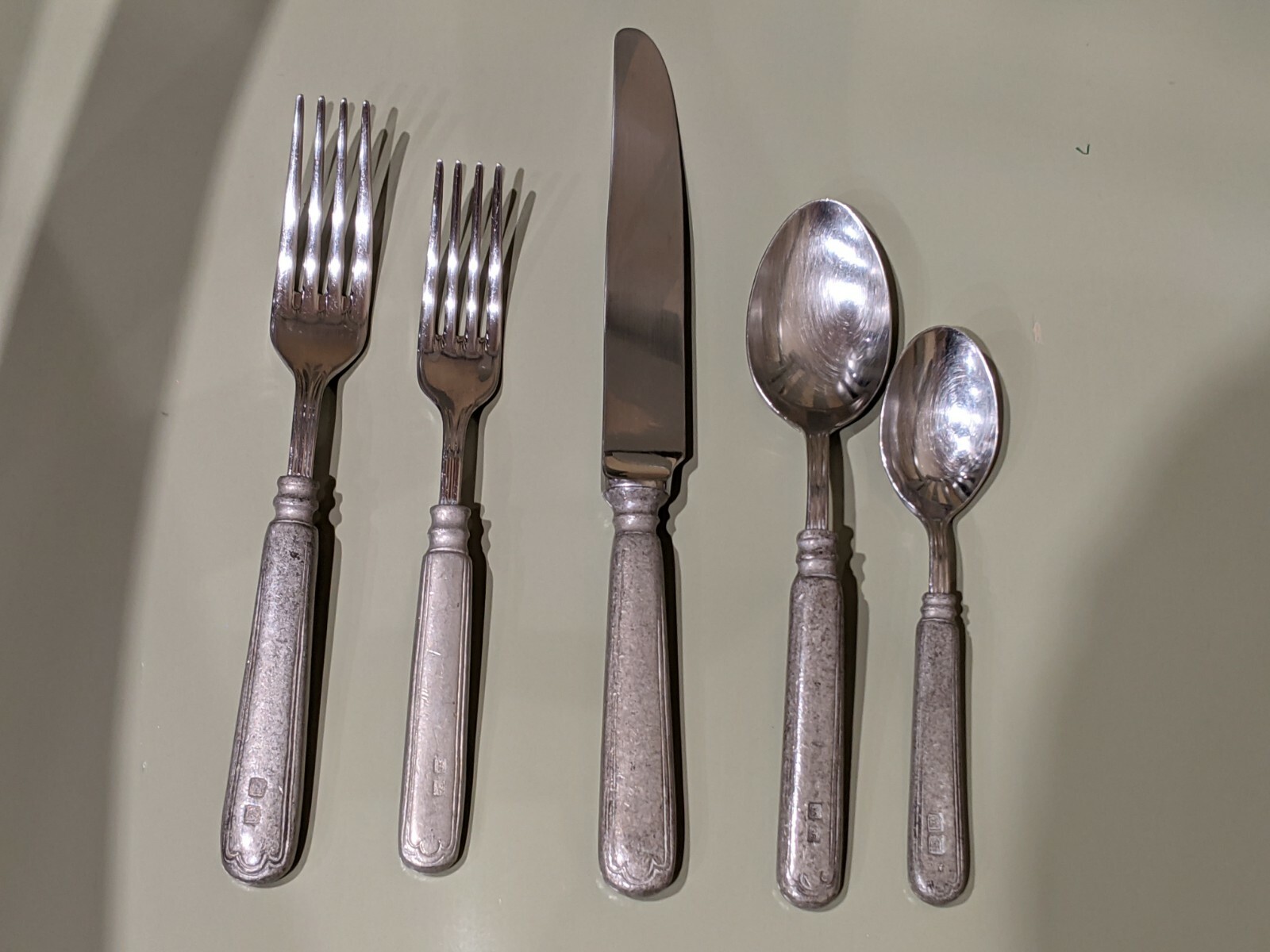 Italy Va 95 Fork Spoon Knife