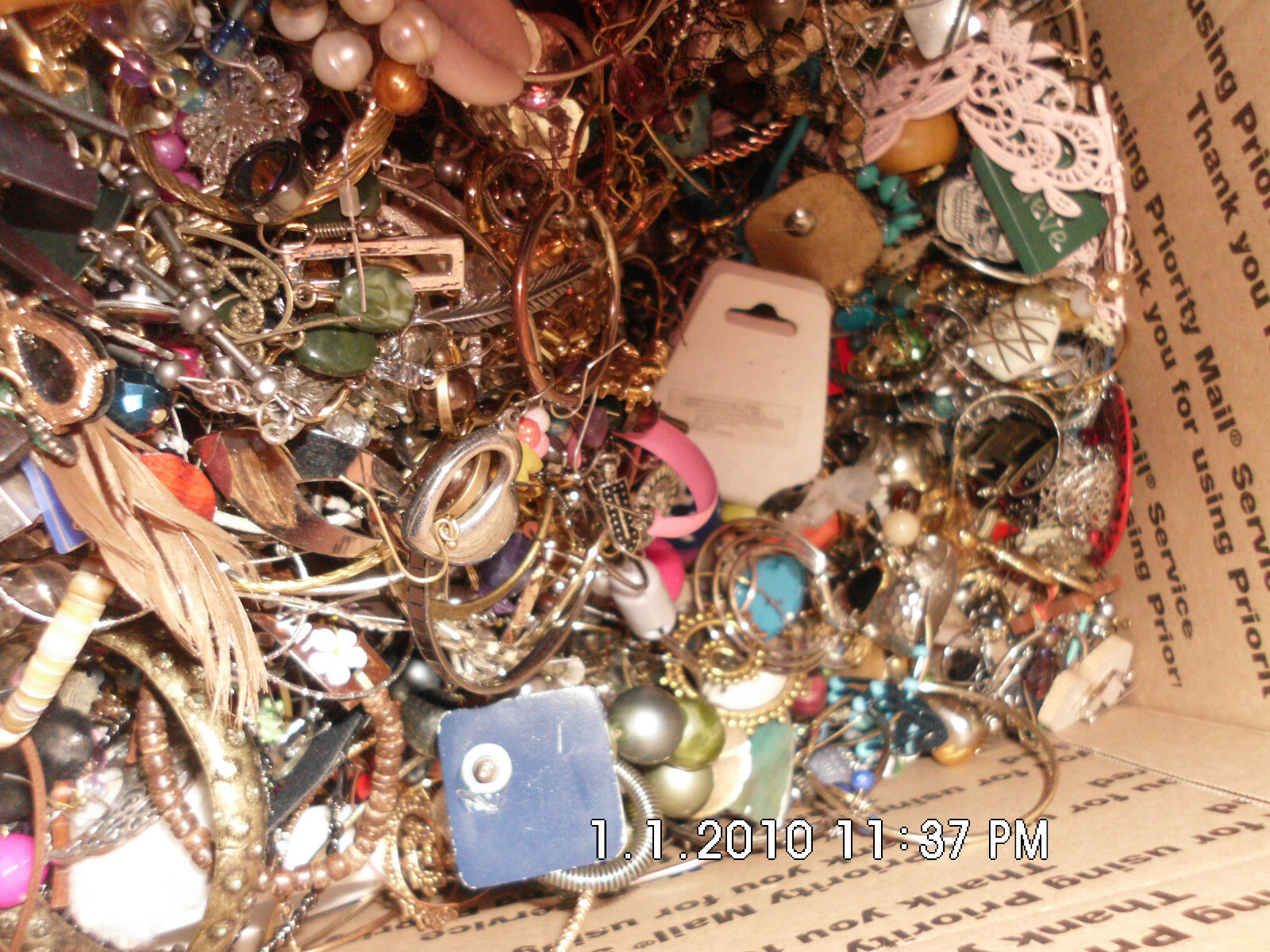 20 LBS  JEWELRY FOR CRAFT ONLY VARIETY LQQK !!