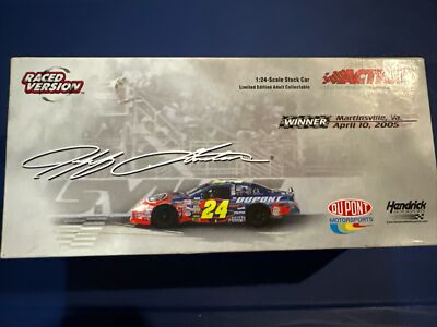 2005 RCCA 1/24 Jeff Gordon DuPont Martinsville Raced Win /3816