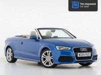 2015 Audi A3 1.4 TFSI S Line Cabriolet Audi Exclusive Negaro [Tech Pk] Matrix LE