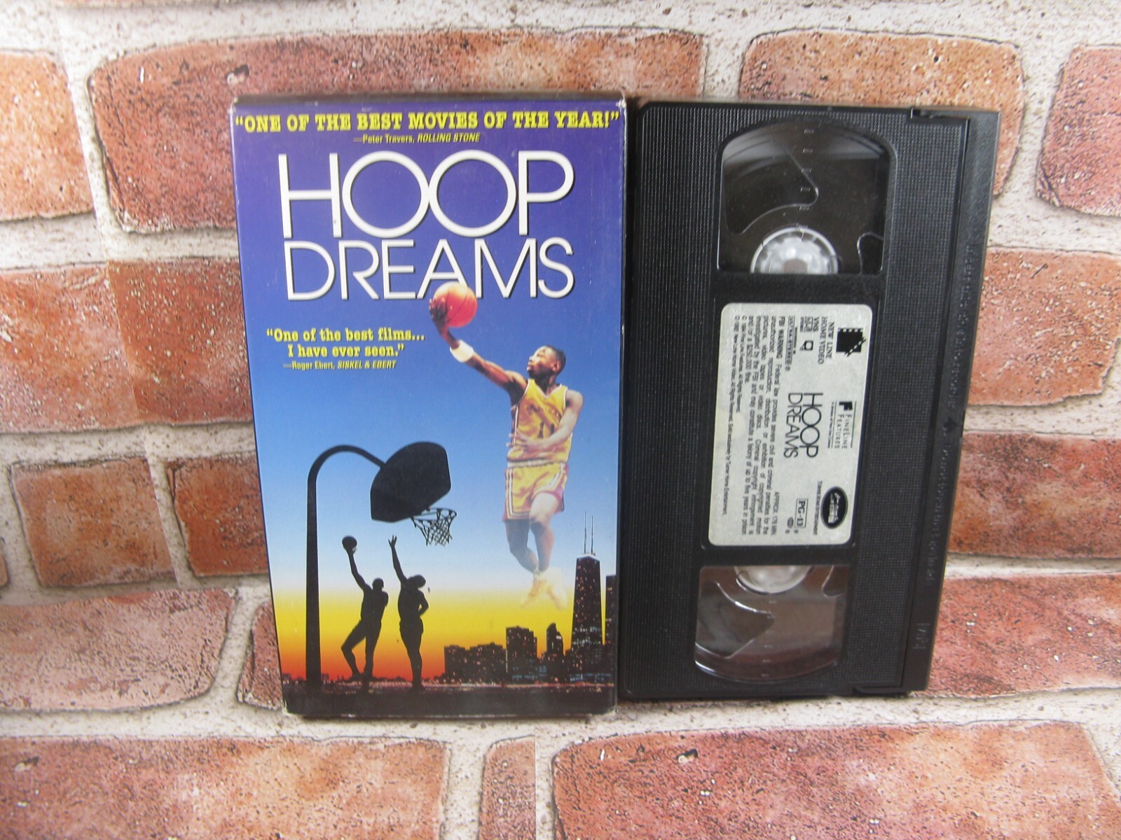 Hoop Dreams VHS 1994 Video Tape Basketball Documentary by