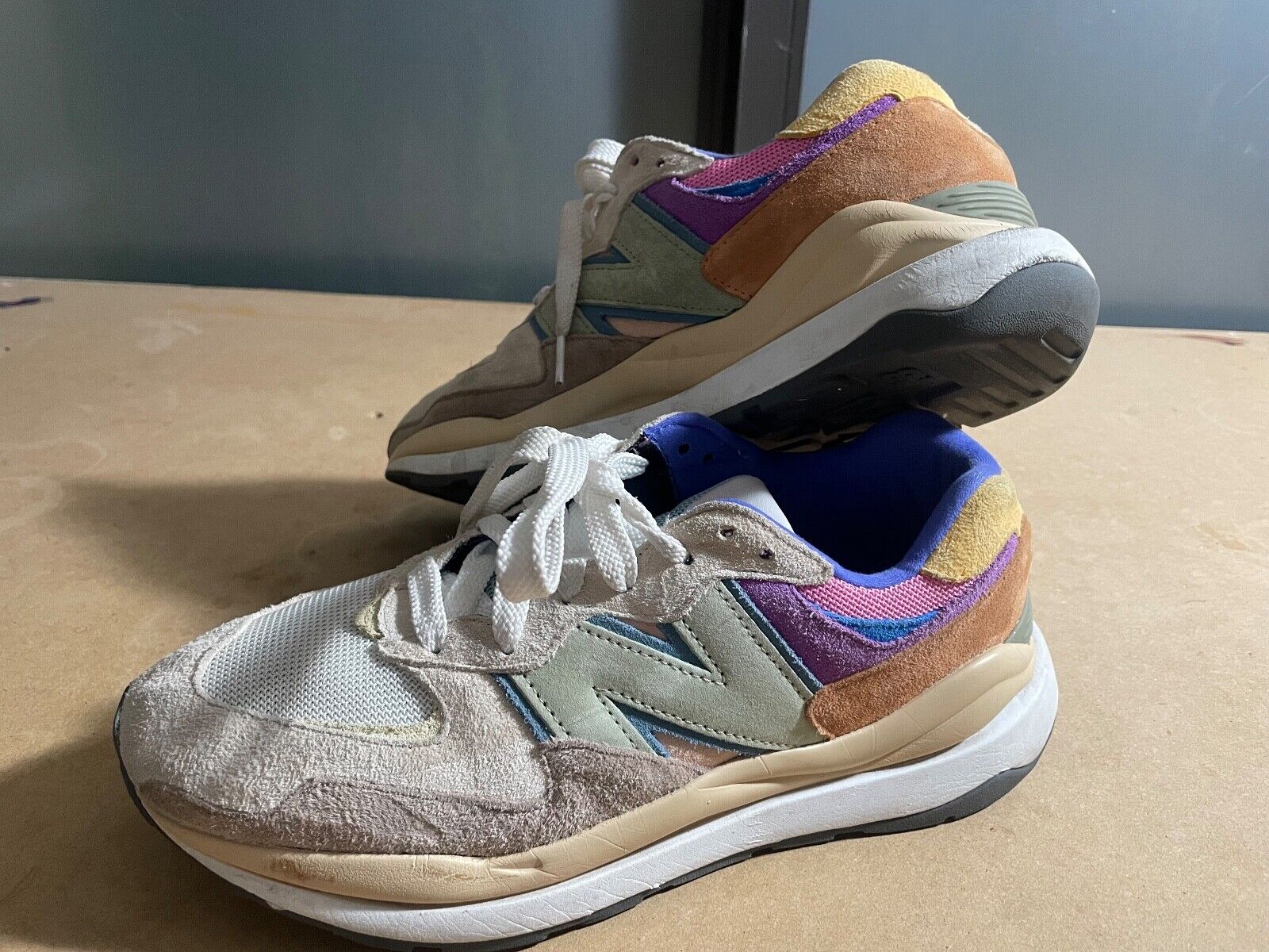 Size 9.5 - New Balance 57/40 Calm Taupe Vibrant Apricot 2022 Size 9.5 - New Balance 57/40 Calm Taupe Vibrant Apricot 2022