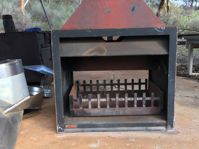 Jetmaster Double-Sided Wood Burning Fireplace Building 