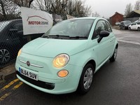 2014 Fiat 500 1.2 Pop Euro 6 (s/s) 3dr HATCHBACK Petrol Manual
