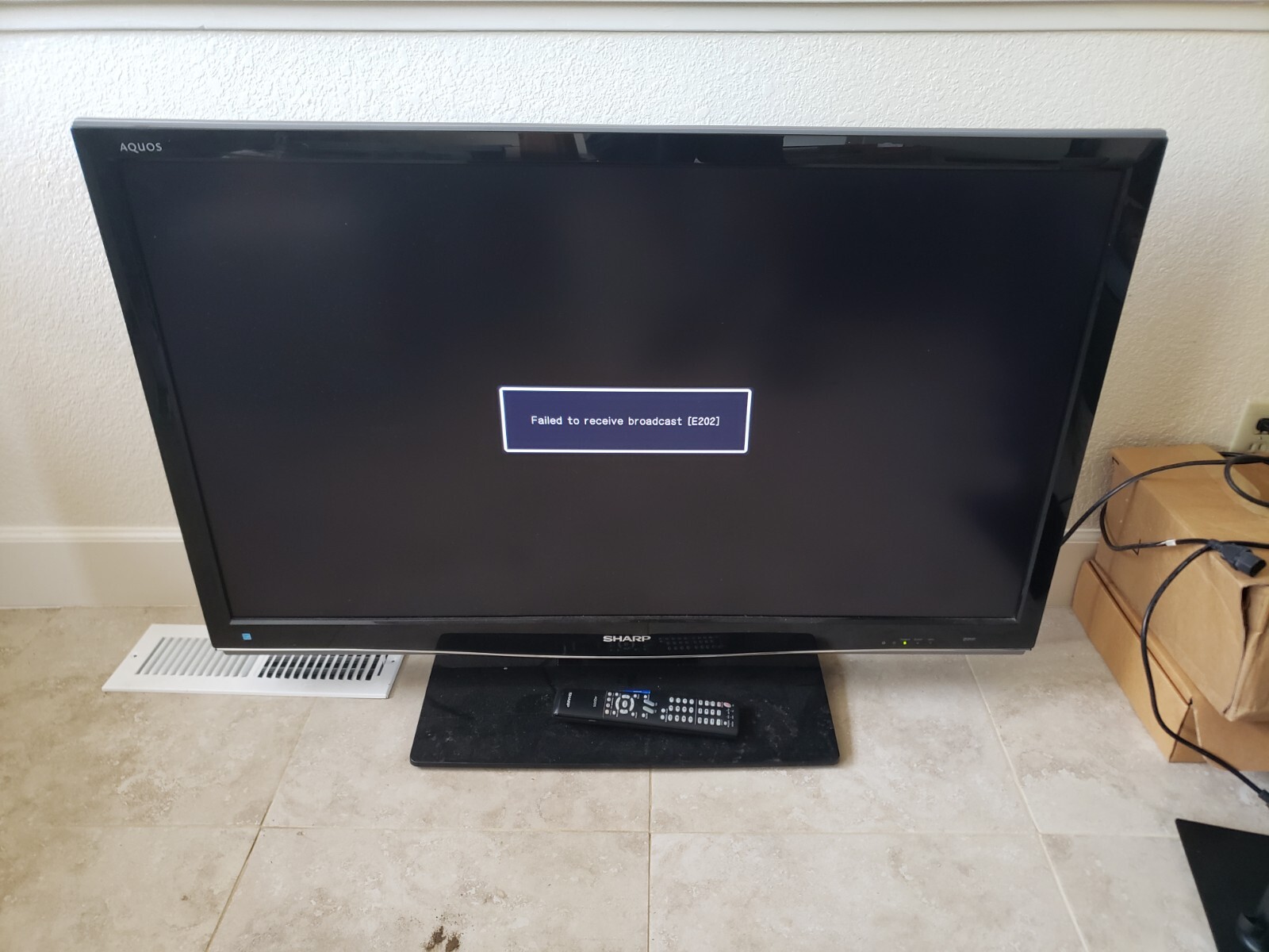 Sharp Aquos liquid crystal lcd tv lc-46d64u 46 Sharp Aquos liquid crystal lcd tv lc-46d64u 46