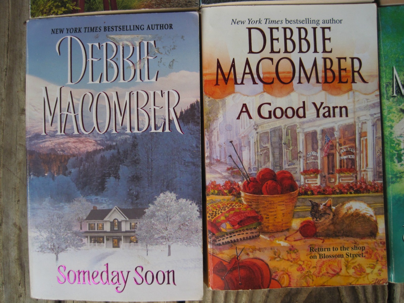 6 Debbie Macomber paperback books