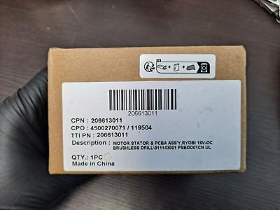 New TTI 206613011 Motor & Stator Ass'y for Ryobi Drill