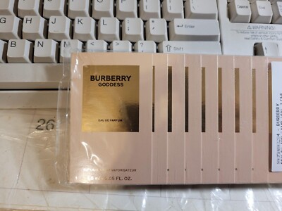 BURBERRY Goddess EDP 1.5ml / 0.05 oz Spray Vial x 10 PCS *NEW*