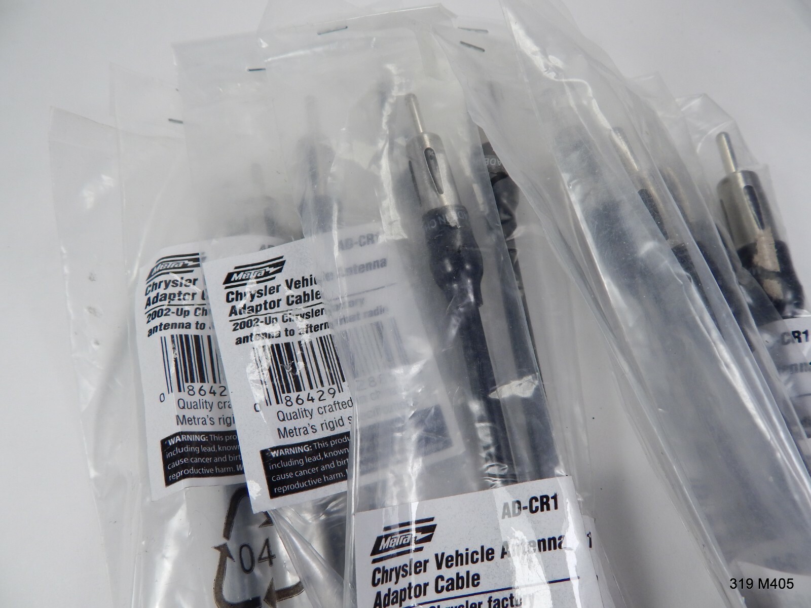 Ten (10) Metra AD-CR1 Chrysler Audio Antenna Adapter