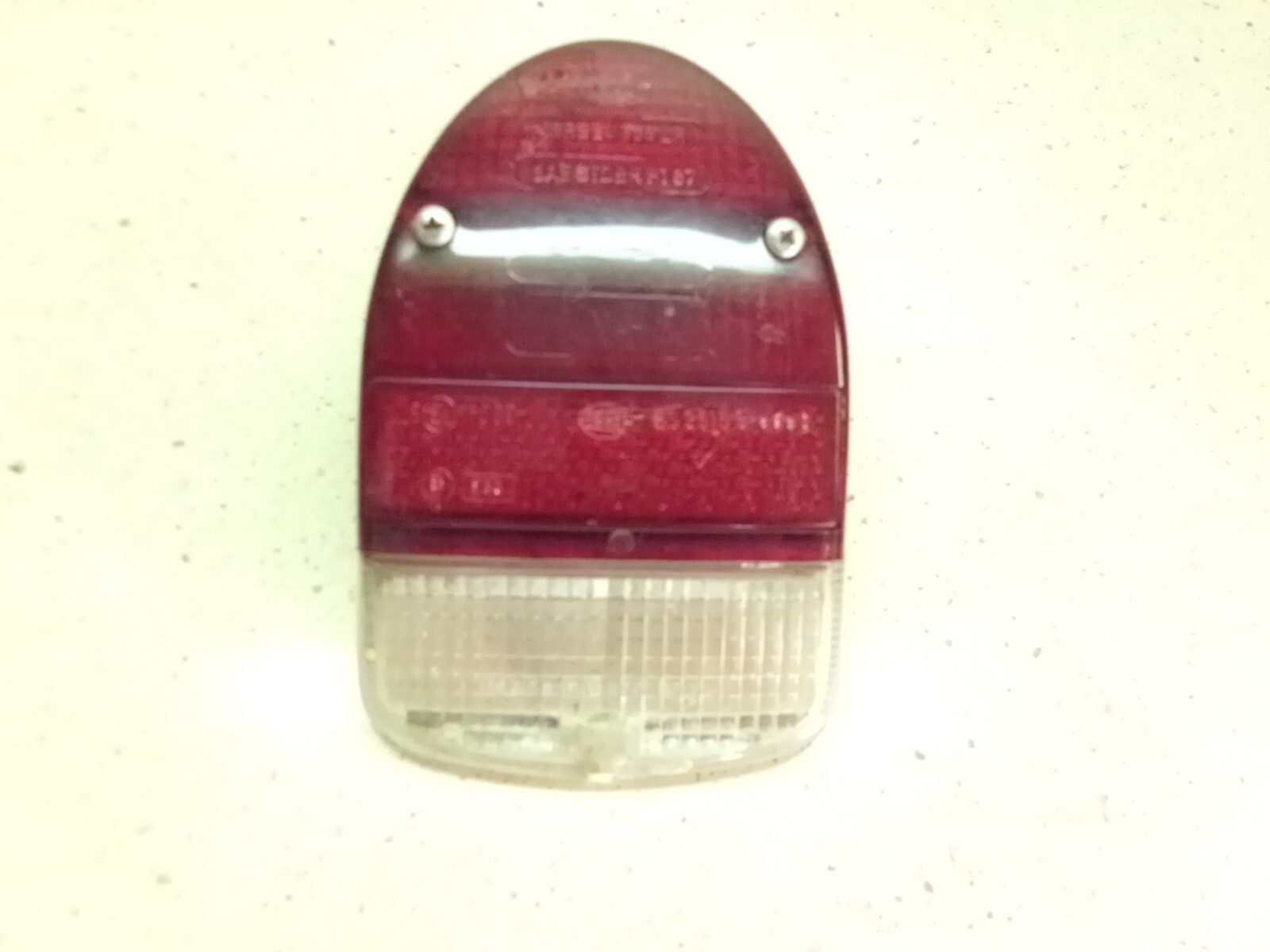 Original Volkswagen Bug Beetle Hella Left Tail Lamp Lens