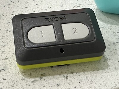 RYOBI GDA100 Garage Door Opener REMOTE CONTROL With Clip! BRAND NEW AND UNUSED!