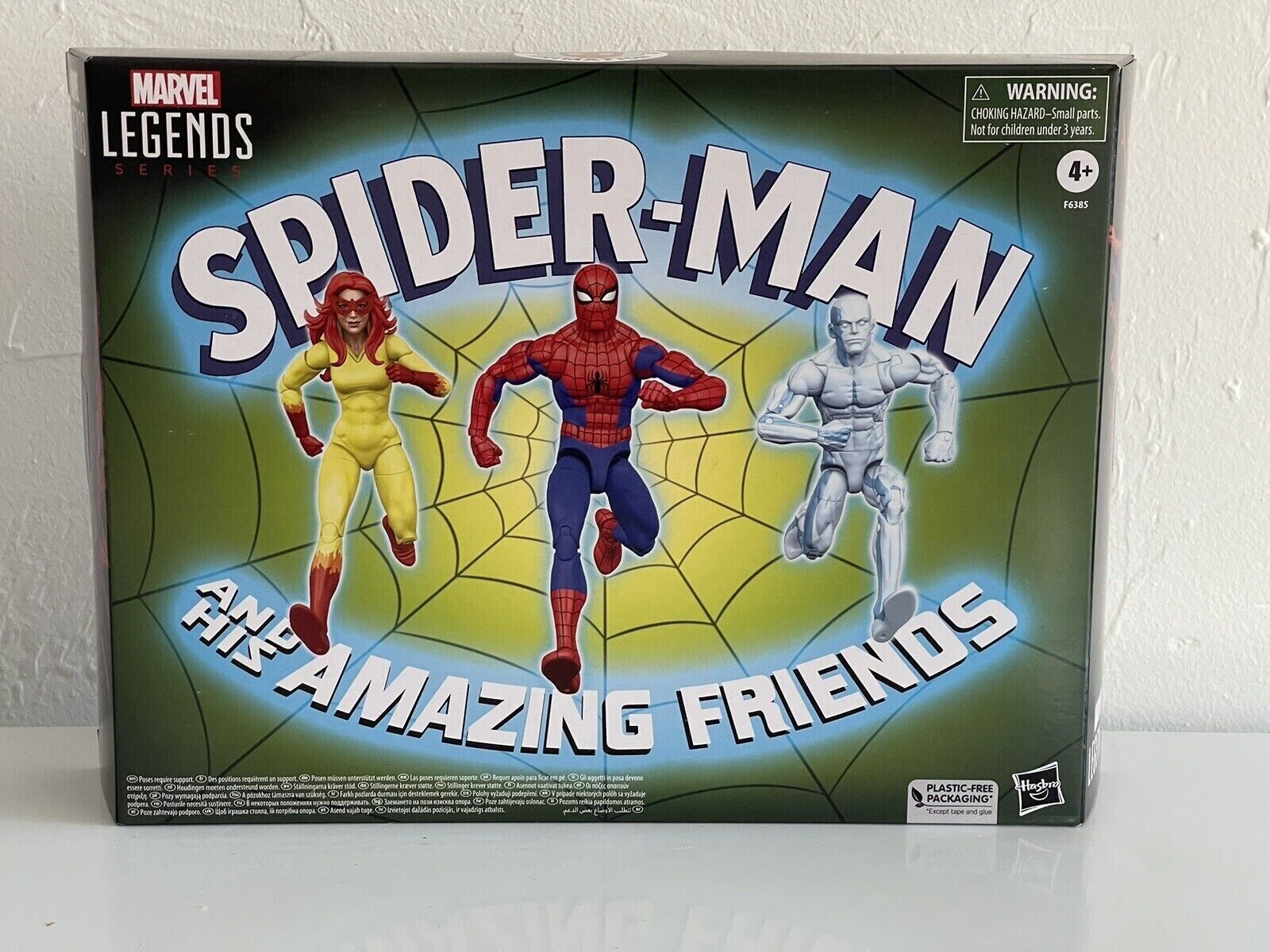 Marvel Legends SPIDERMAN AND HIS AMAZING FRIENDS 3-Pack