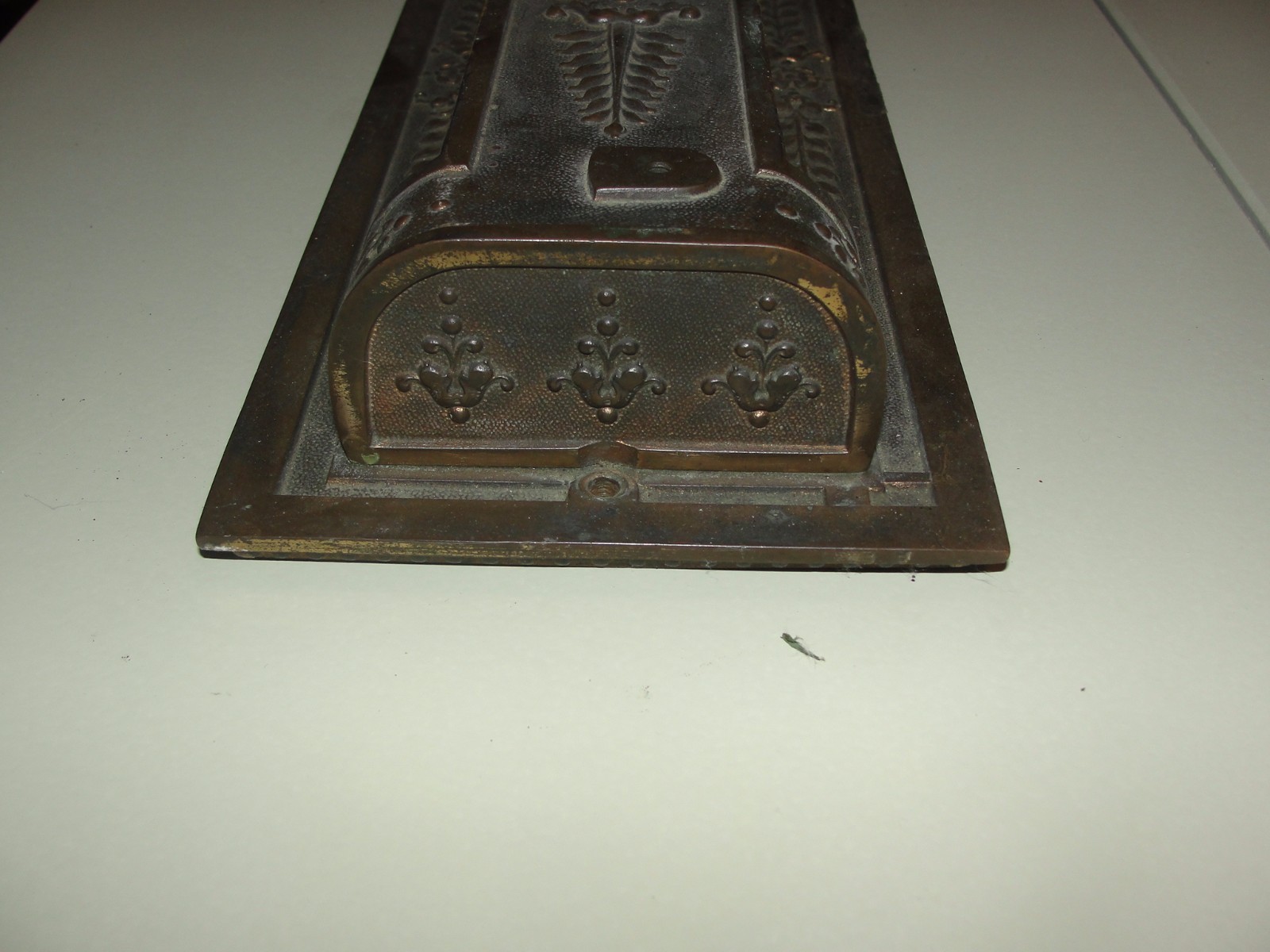 Antique National Cash Register Brass 452 Top Cash Display