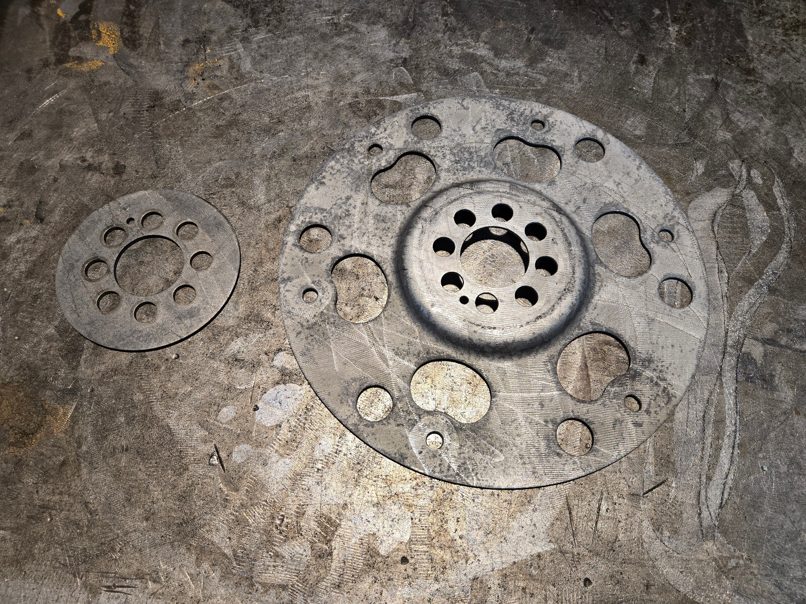 2007-2010  Duramax LBZ LMM Flexplate Allison SPACER Torque Converter Drive Plate - Picture 1 of 3