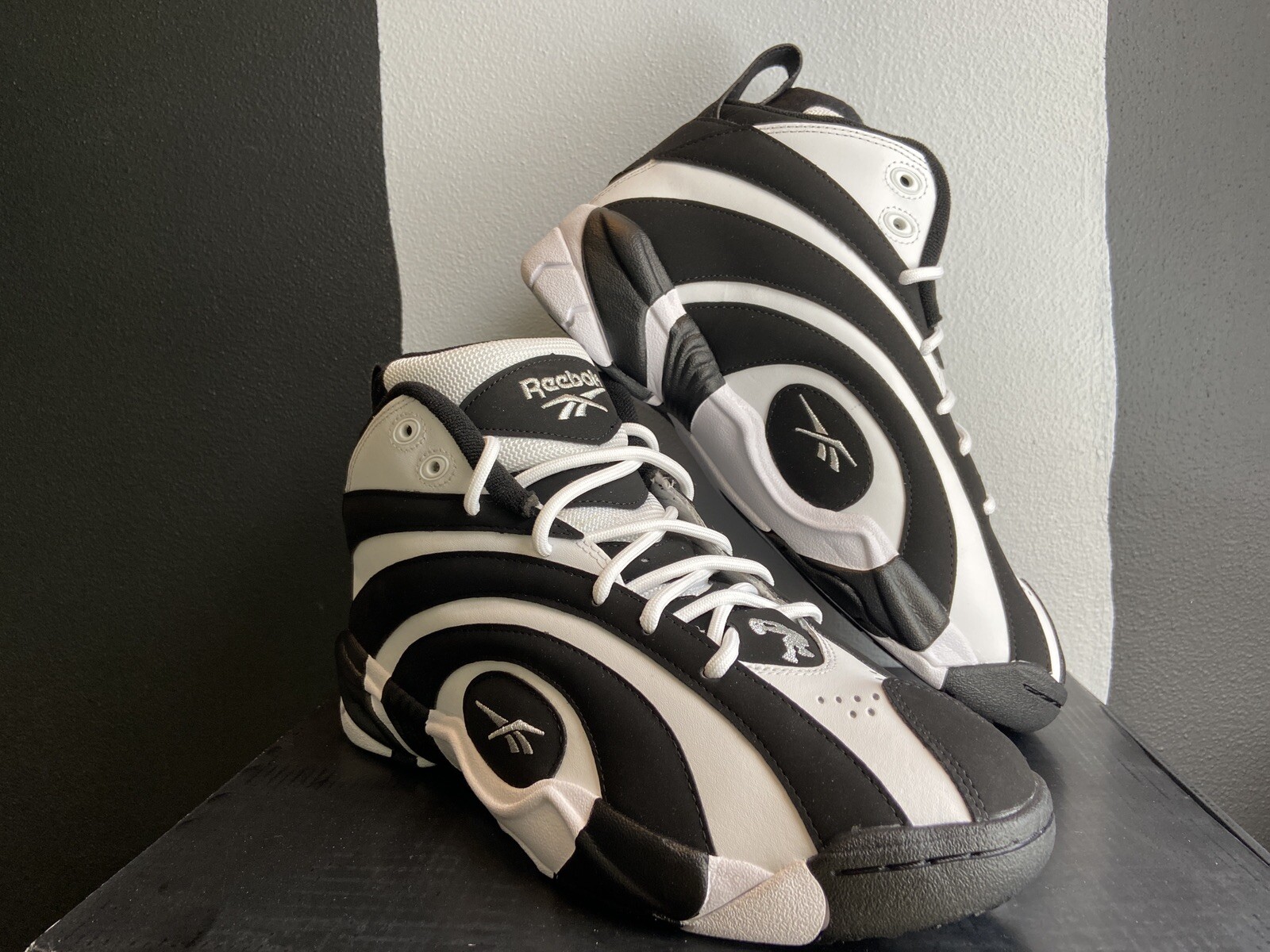 Reebok Shaqnosis OG Retro Black White (2020) EF3069 - Size 10: купить с  доставкой из США, цена 37 234 руб - (304011790398)