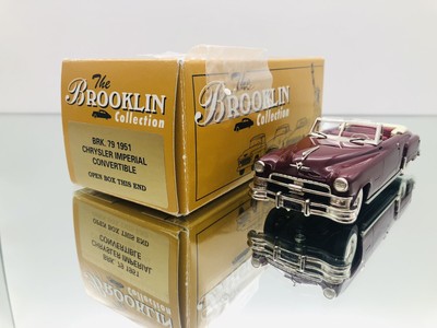 BROOKLIN MODELS 1951 CHRYSLER IMPERIAL CONV.  BRK.79 BNIB 1:43 COMPLETE