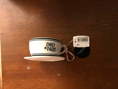 BATH AND BODY WORKS POCKET *BAC HOLDER EMILY IN PARIS LATTE CUP & SAUCER LIMITED