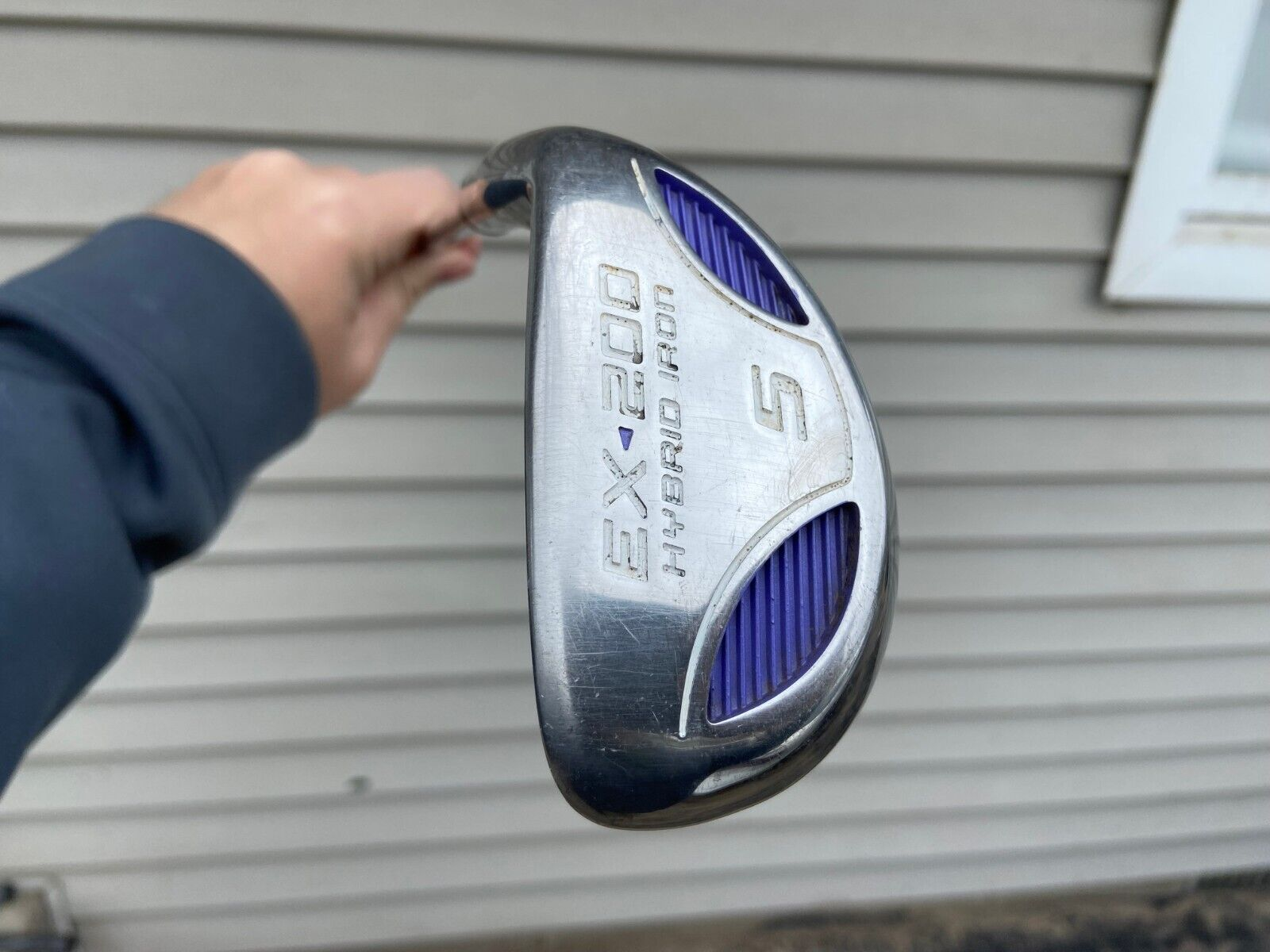 Right Handed Powerbilt EX 200 5 Hybrid Iron w/ Steel Shaft