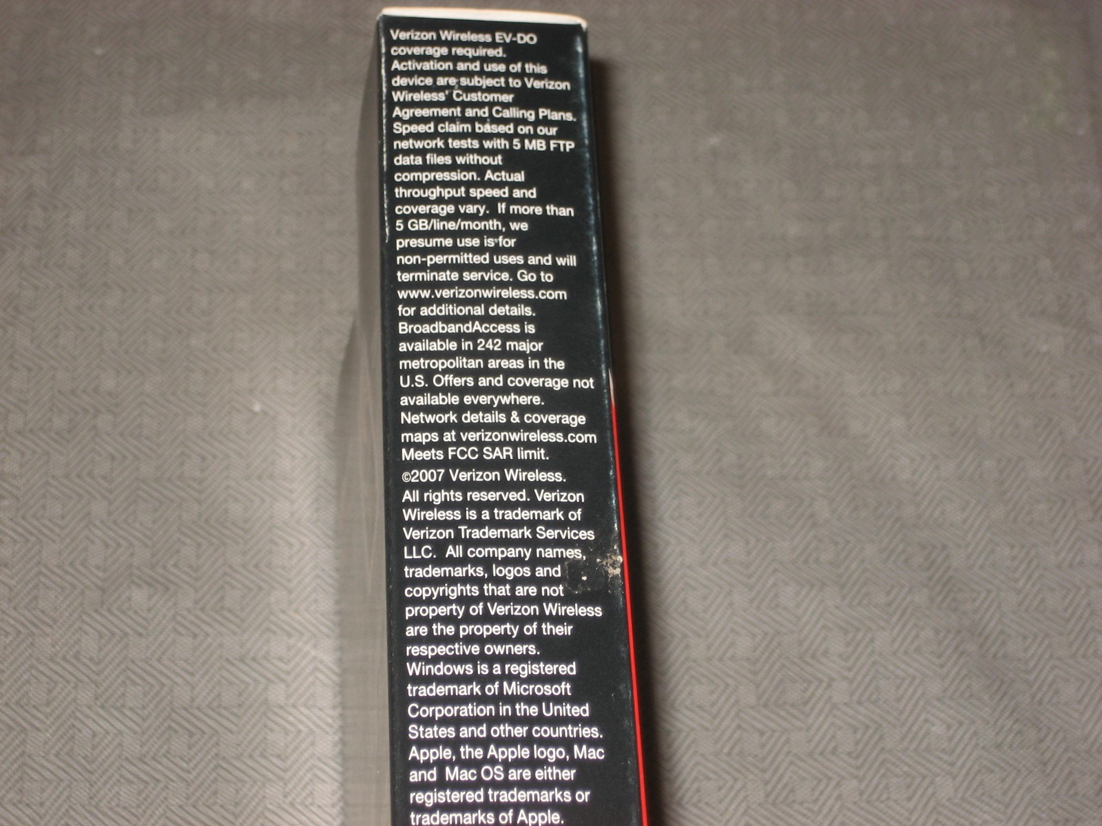 Verizon Wireless V740 3G EVDO ExpressCard, Mobile Broadband, Aircard Modem