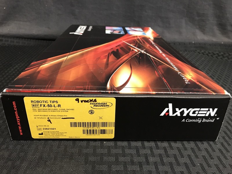 864) AXYGEN 50uL Beckman FX Maxymum Recovery Robotic Pipet