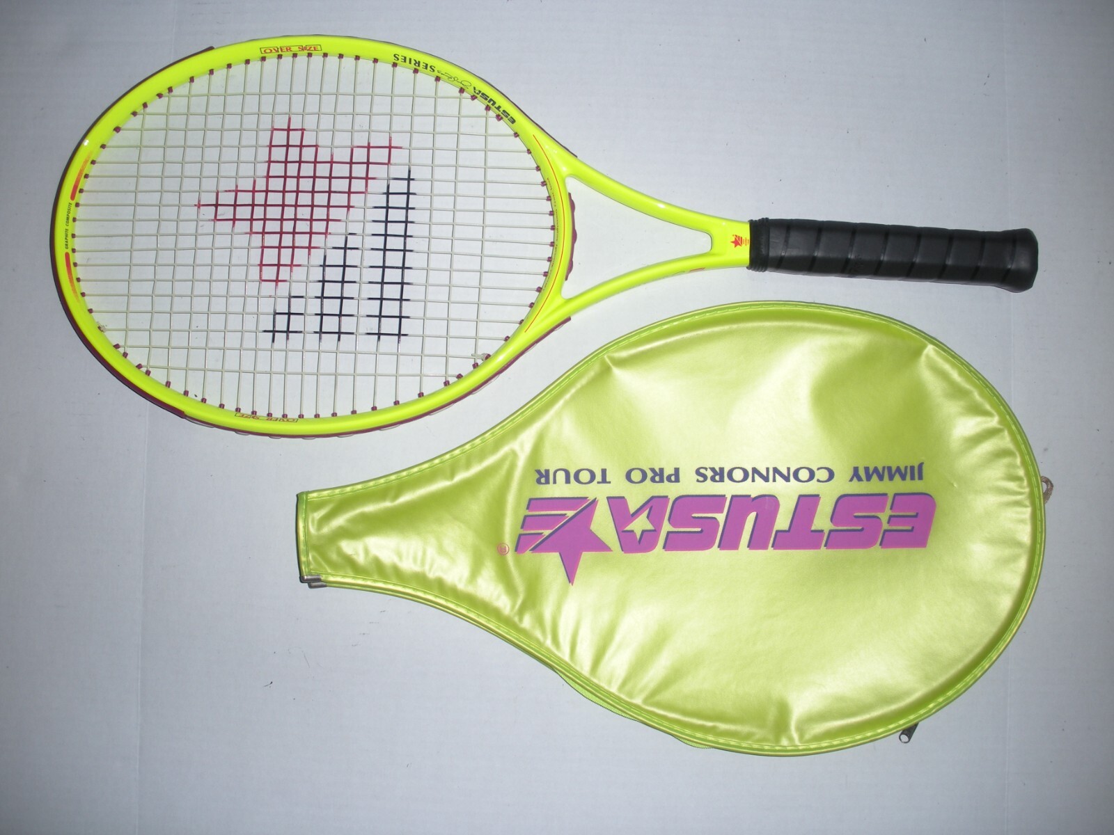 ESTUSA JIMMY CONNORS PRO TOUR OVERSIZE TENNIS RACQUET 4 1/2