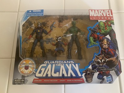 Marvel Universe 3.75'' Guardians of the Galaxy Action Figure Pack Hasbro 2011 New