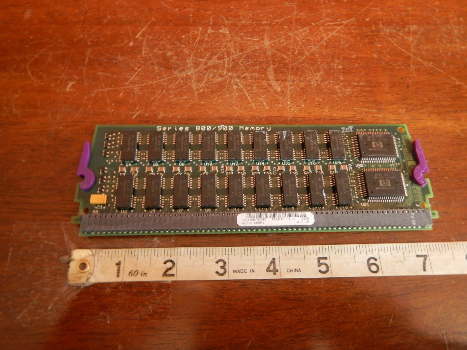 Vintage HP A2232-60001 16MB Series 800/900 Memory Board