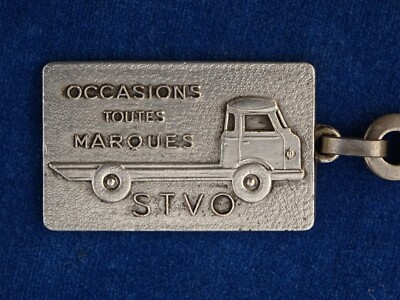 JOLI Nice RARE TOP ++ PORTE-CLES Key ring STVO CHAMBRAY LES TOURS CAMION Truck