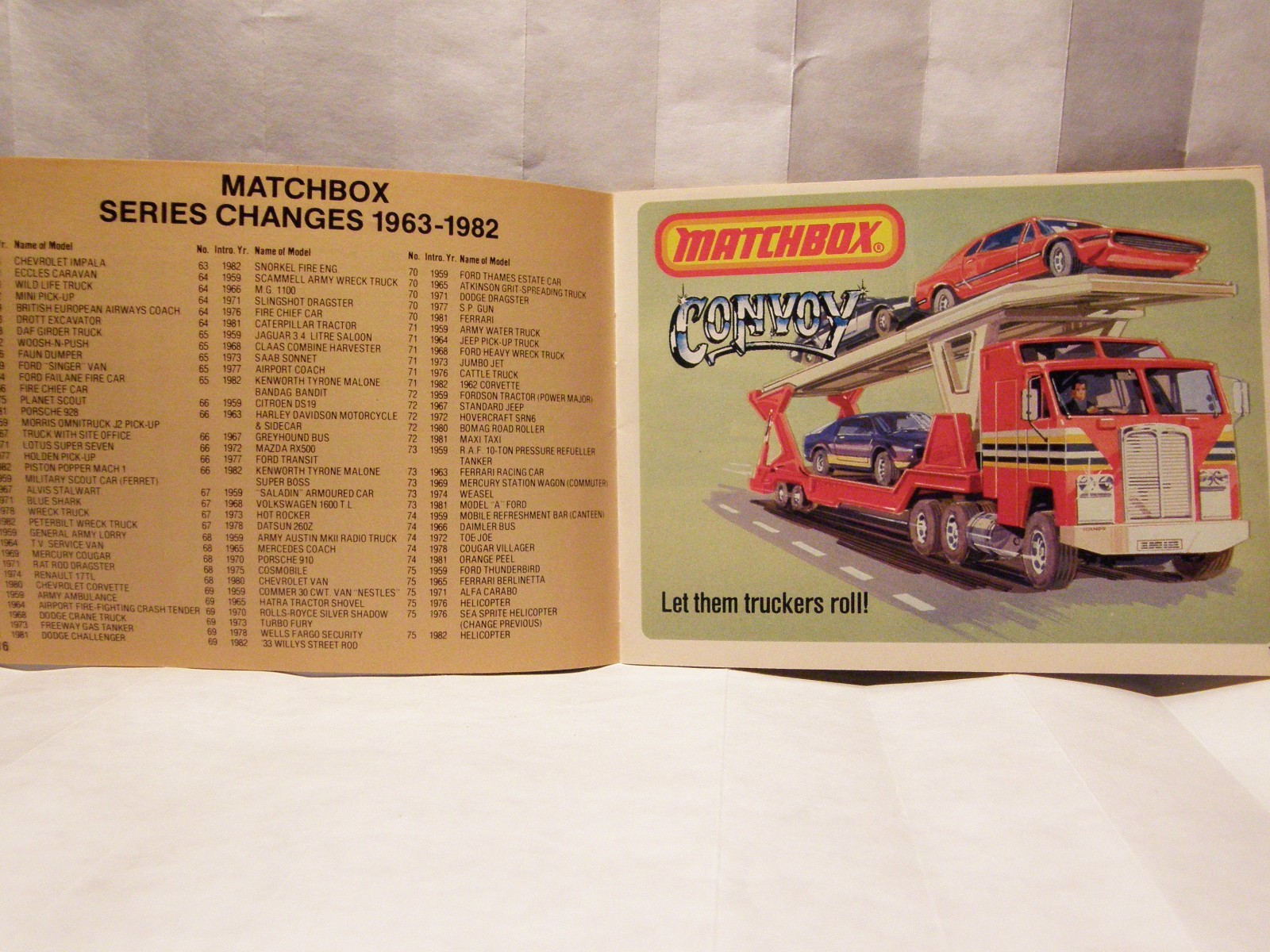 MATCHBOX COLLECTORS CATALOG 1983