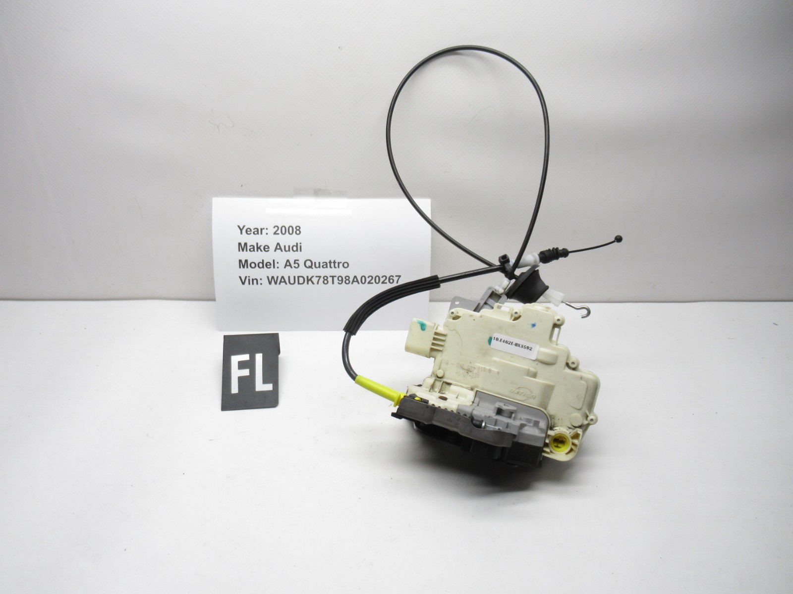 2008-2012 Audi A5 Quattro Front Left Door Lock Latch Actuator 8J1837015B OEM