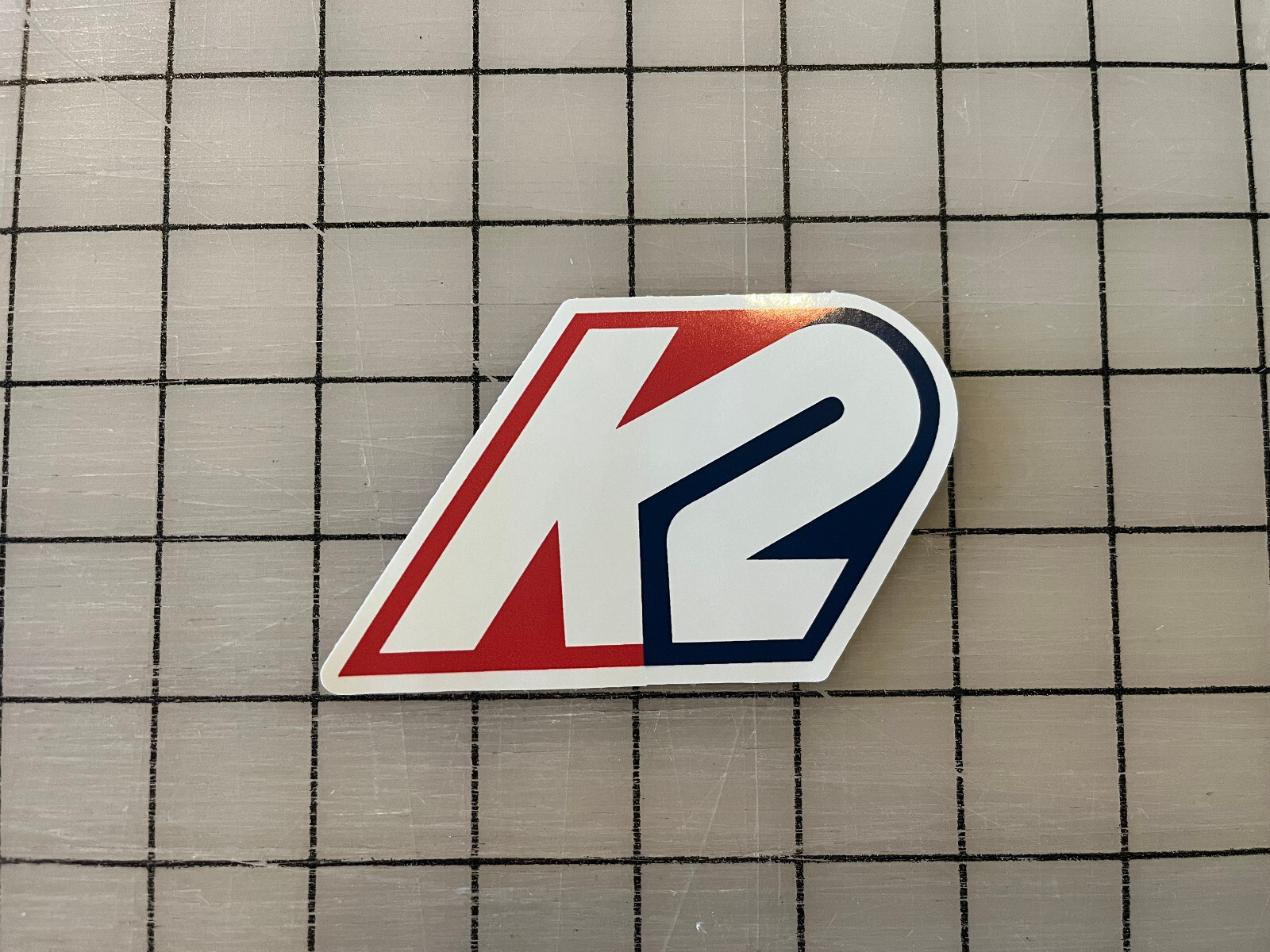 K2 sticker - Ski Snowboard Mountain sports gear