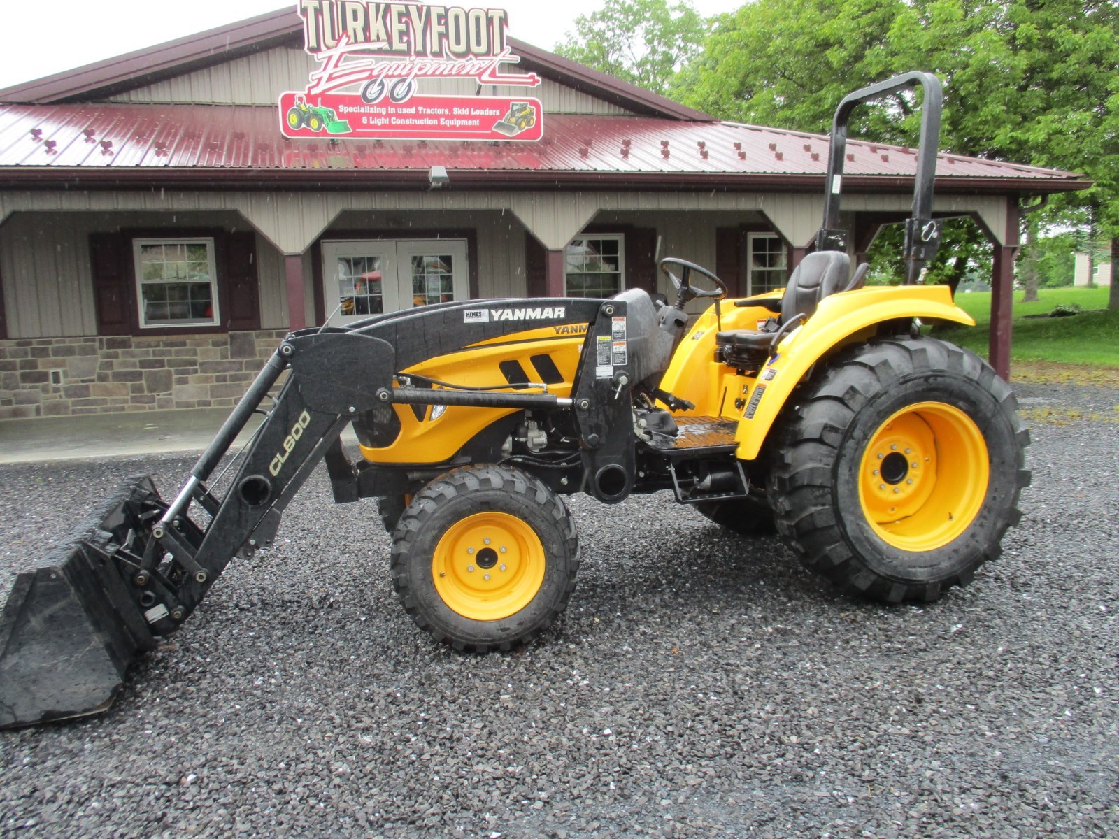 2016 YANMAR LX4100 Loader Tractor