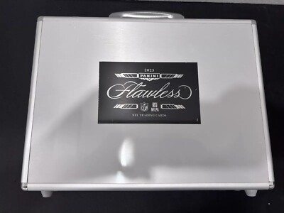 2023 PANINI Flawless NFL Football Empty Briefcase USED EMPTY CASE With Key