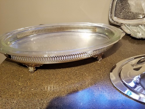 Covered Serving Dish Wm.rogers