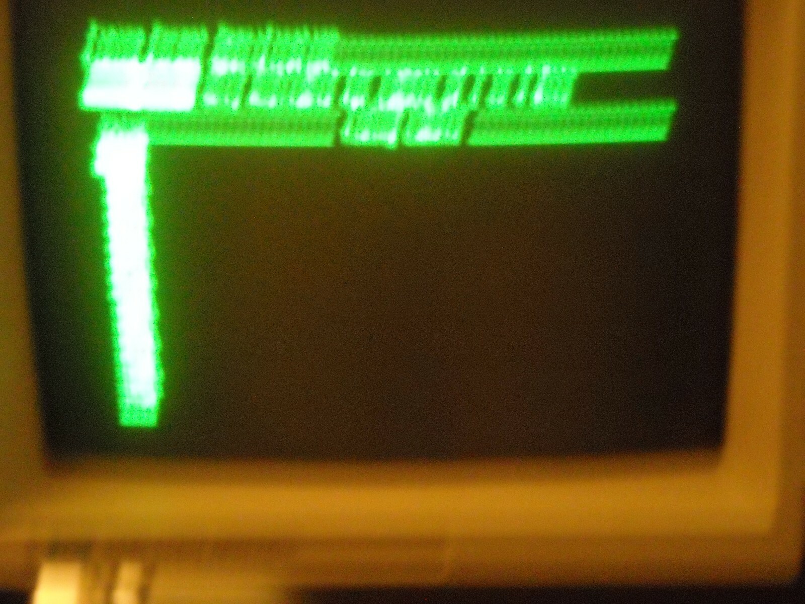 HP 1630 D Logic Analyzer for parts or repair