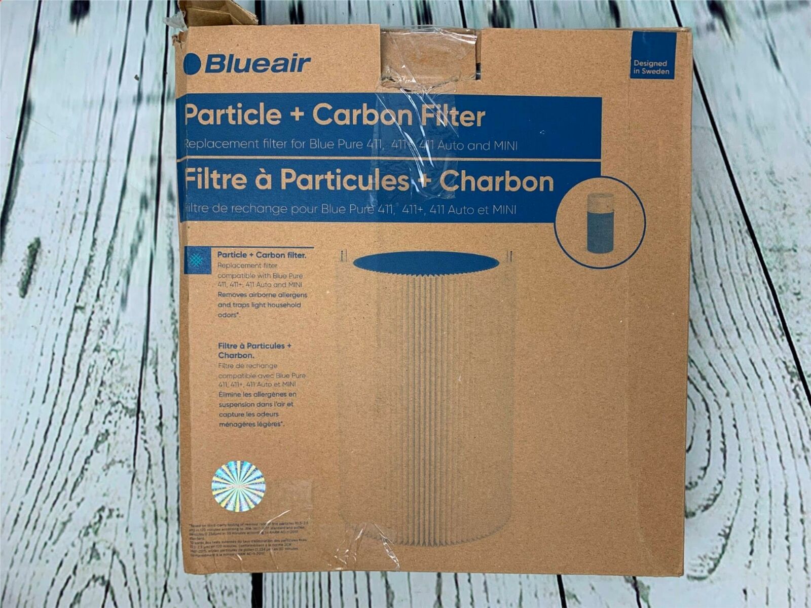 Blueair Blue Pure 411 Genuine Replacement Filter Particle and ...