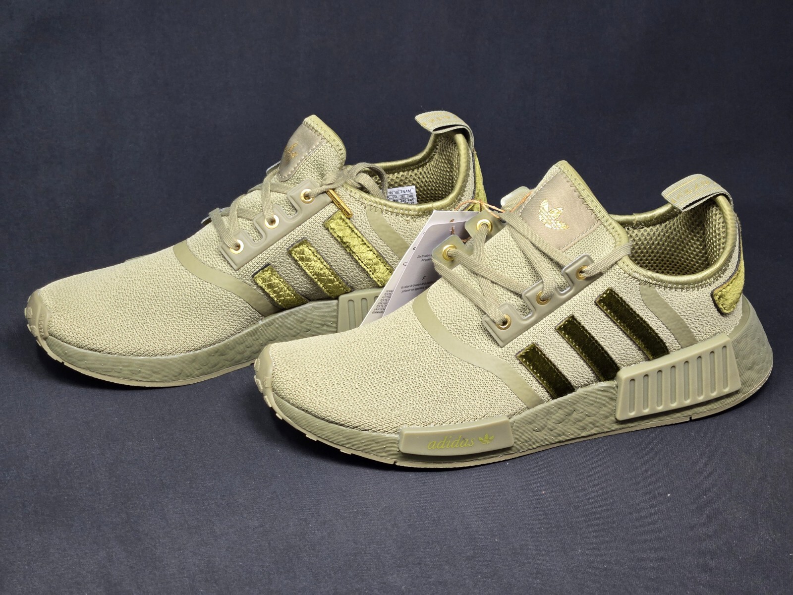 adidas nmd grey gold
