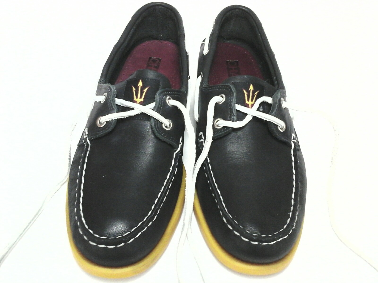 ARIZONA SUN DEVILS Boat Shoes CHANT Blue Yellow Casual