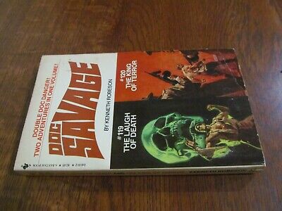 DOC SAVAGE BANTAM PAPERBACK: KENNETH ROBESON: #119 / 120 double, VG