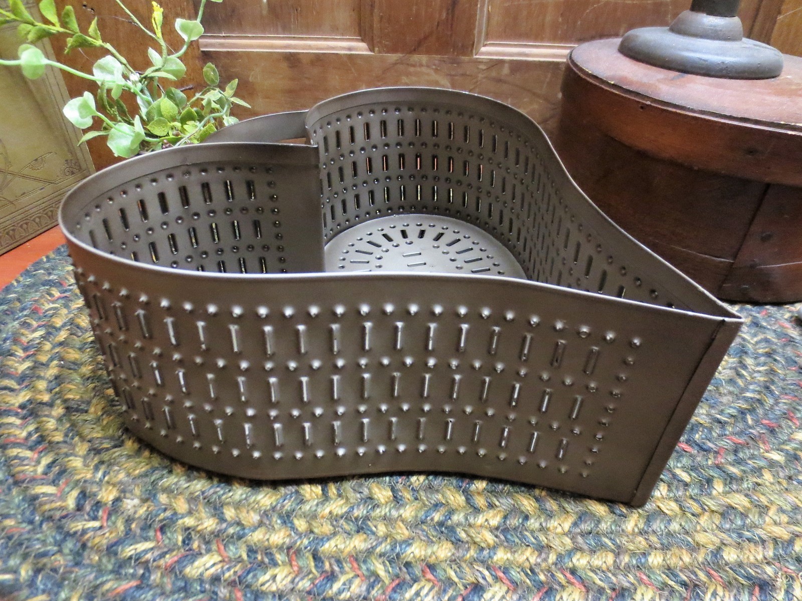 Heart Cheese Mold | Punched Tin Reproduction